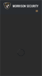 Mobile Screenshot of morrisonsecurity.com